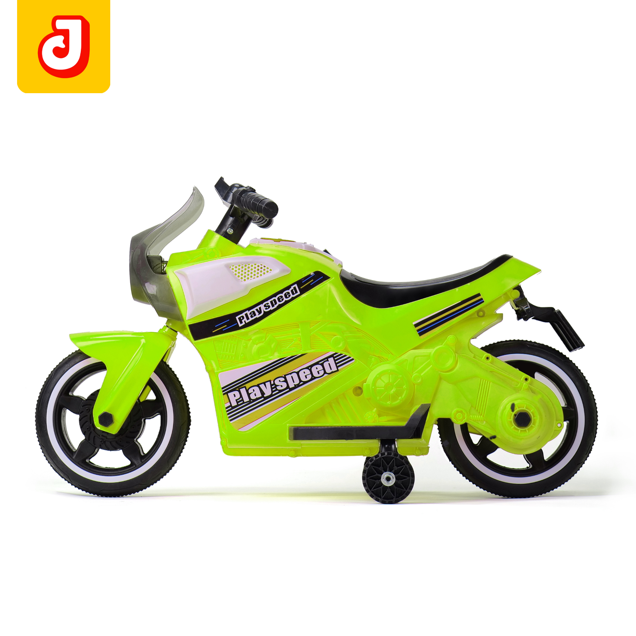 Jammbo Nitro Battery Operated Bike - Green (Age 2-5)