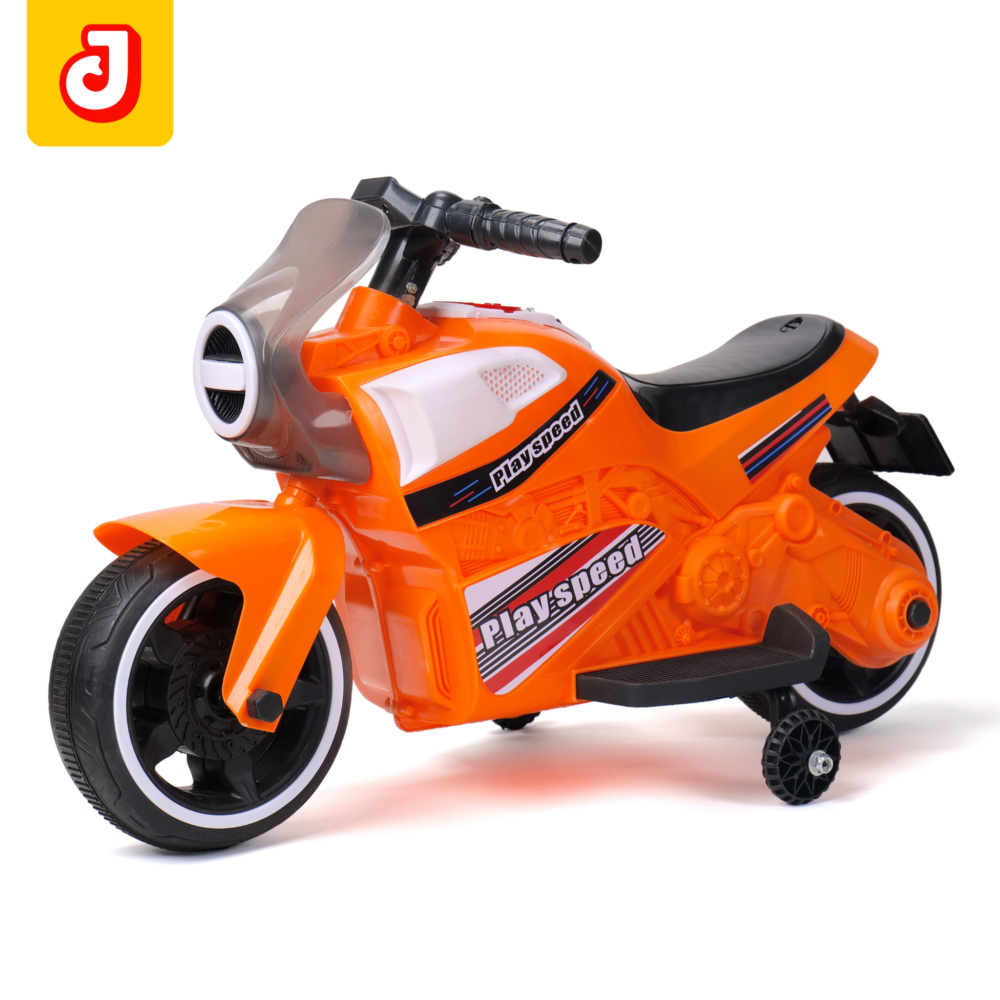 Jammbo Nitro Battery Operated Bike - Orange (Age 2-5)