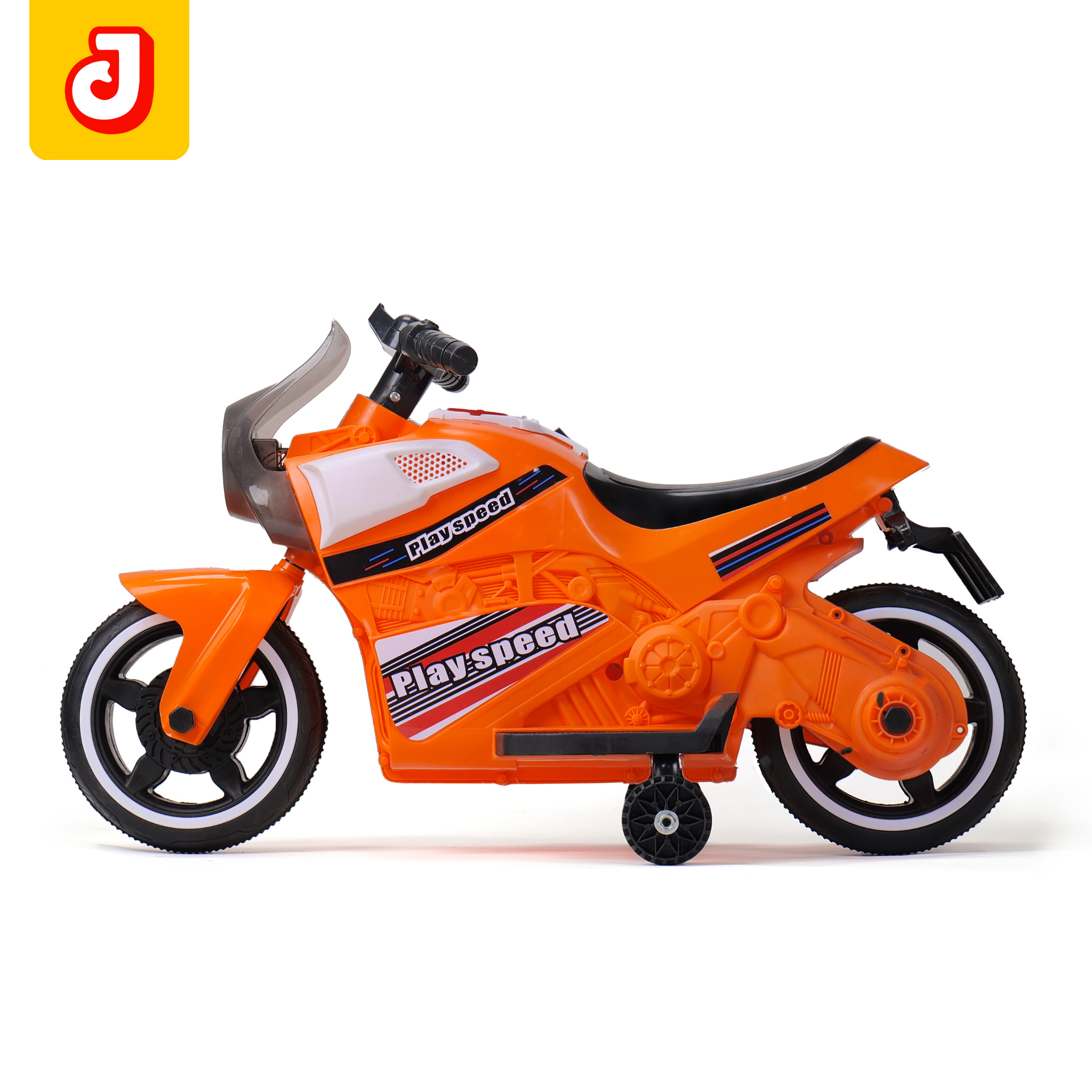 Jammbo Nitro Battery Operated Bike - Orange (Age 2-5)