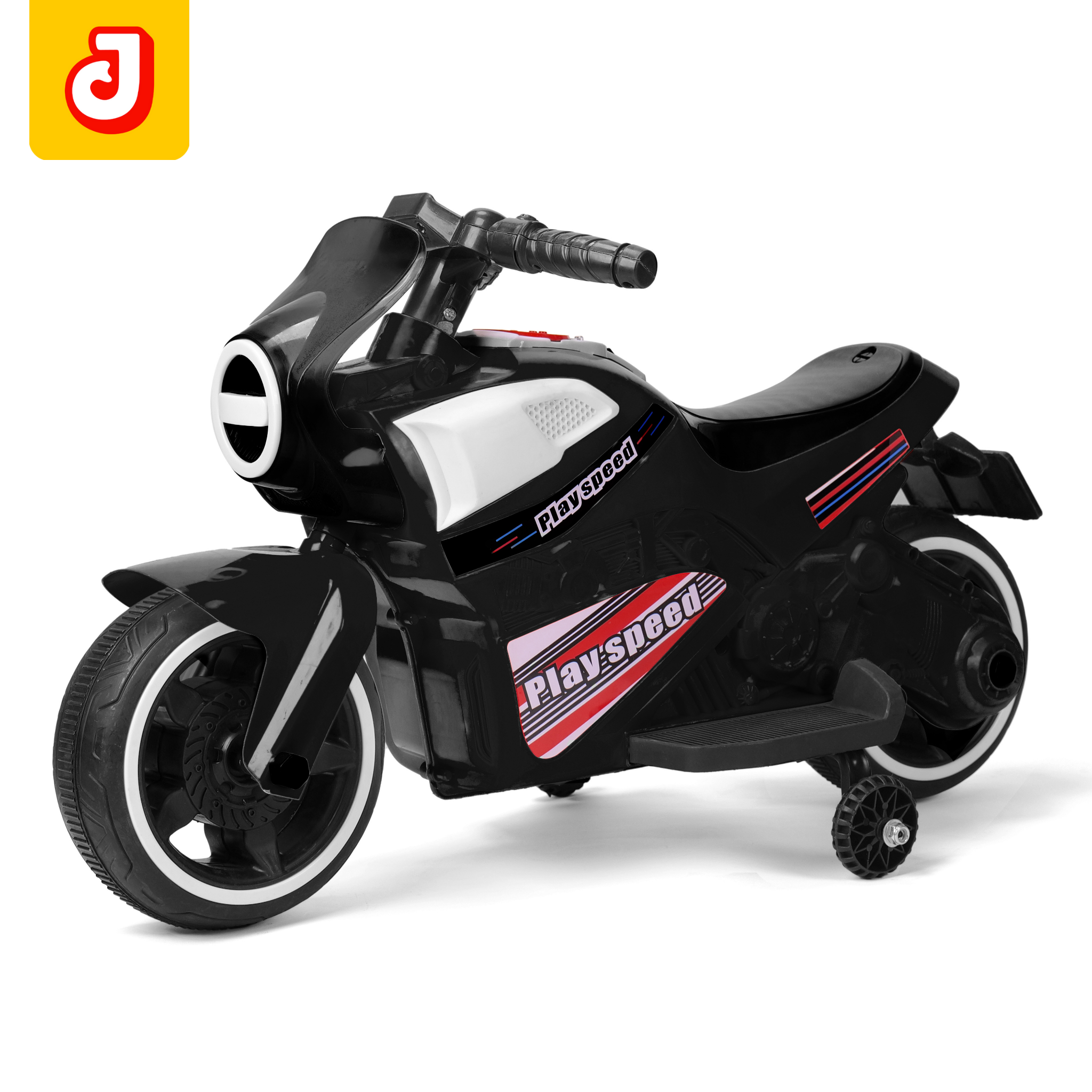 Jammbo Nitro Battery Operated Bike - Black (Age 2-5)