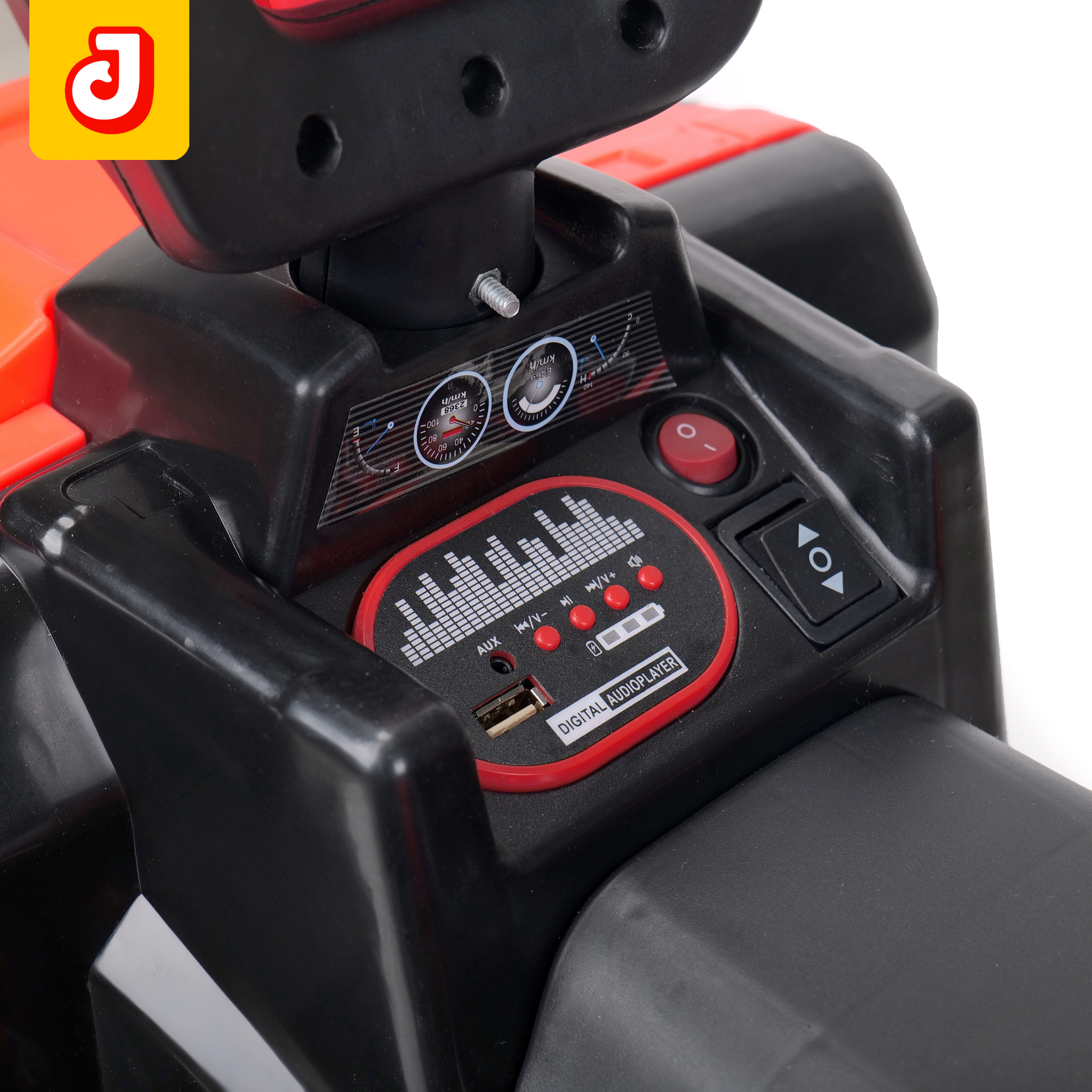 Jammbo Beast ATV Bike - Red (Age 2-5)