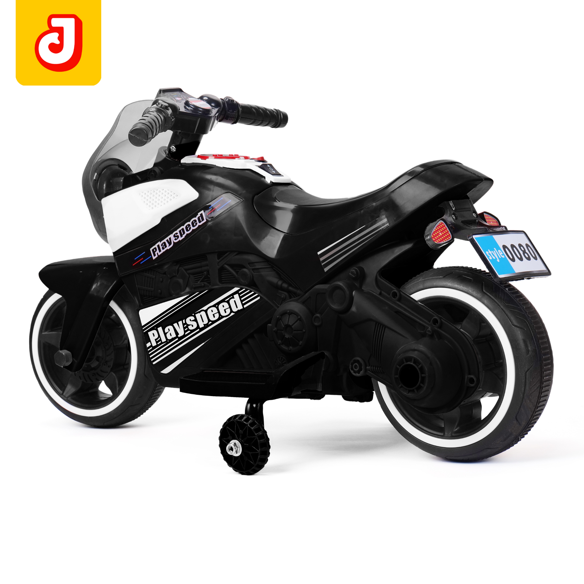 Jammbo Nitro Battery Operated Bike - Black (Age 2-5)