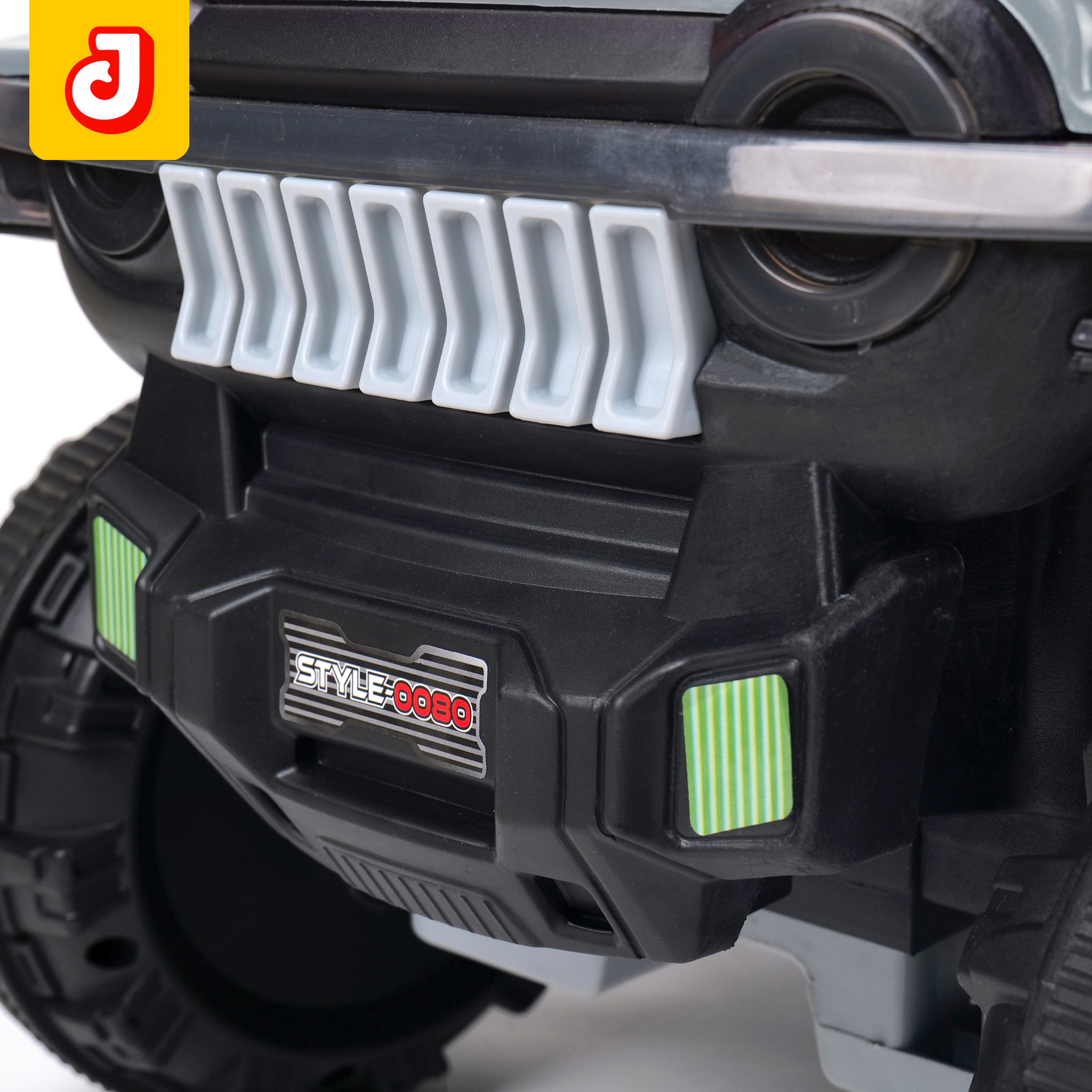 Jammbo Beast ATV Bike - Silver (Age 2-5)