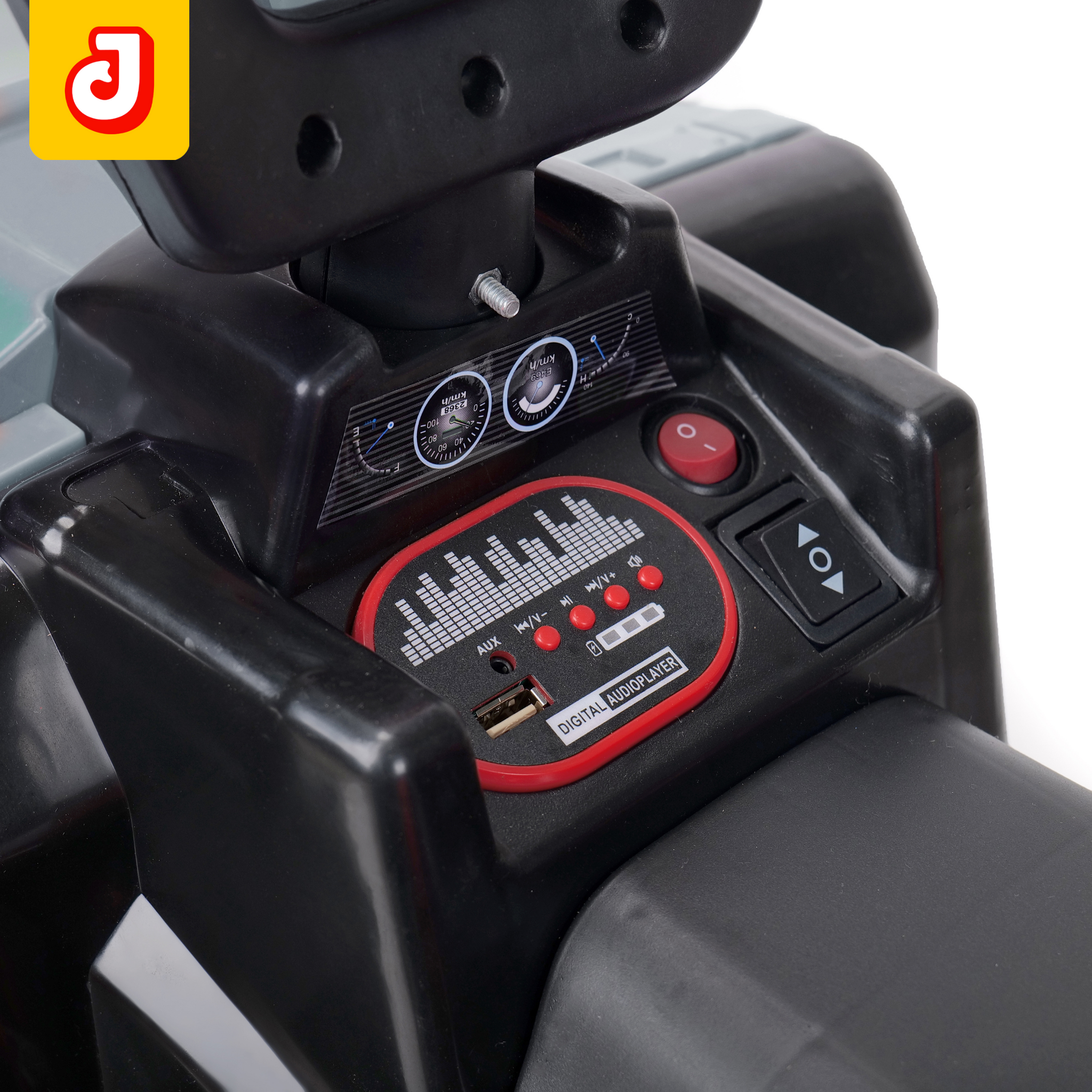 Jammbo Beast ATV Bike - Silver (Age 2-5)