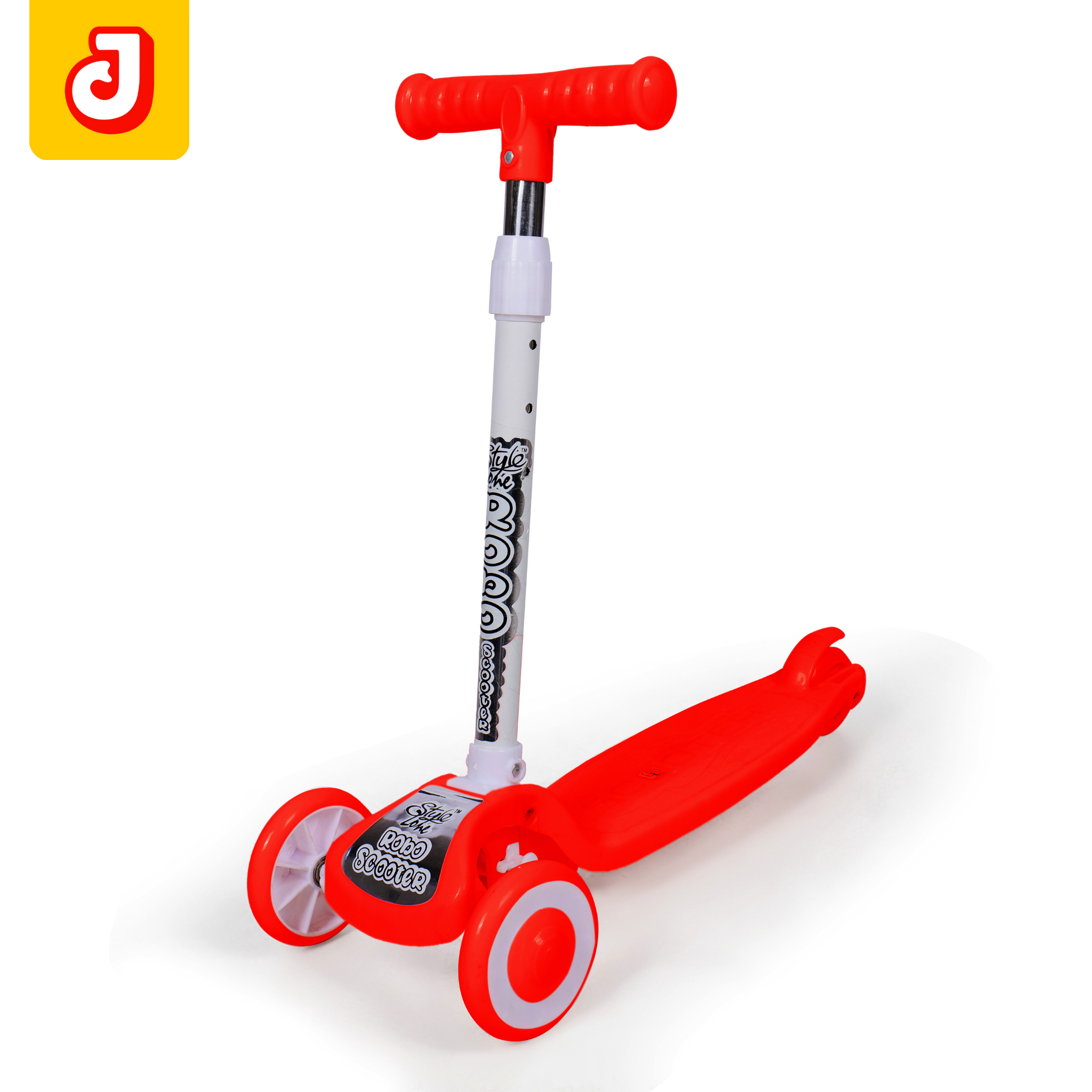 Jammbo Kick Scooter for Kids - Red (Age 2-8)