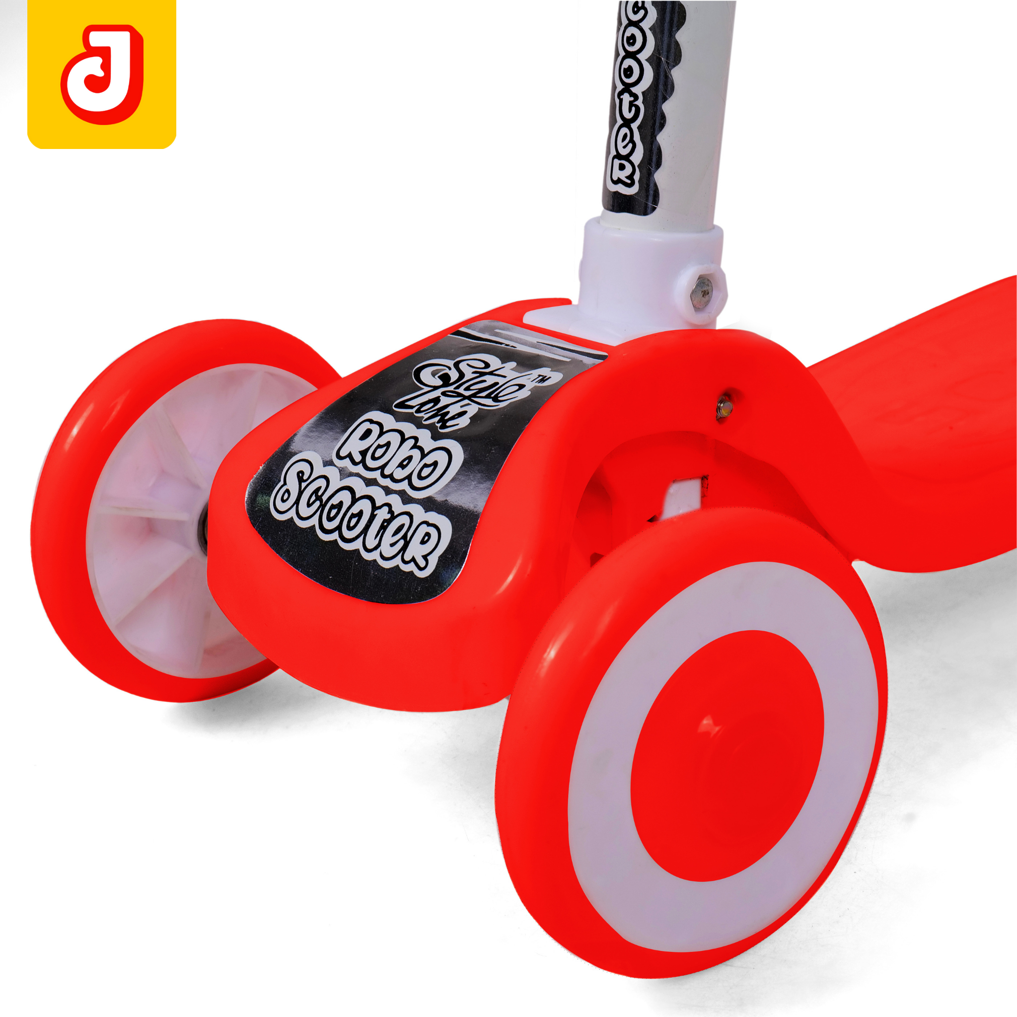 Jammbo Kick Scooter for Kids - Red (Age 2-8)
