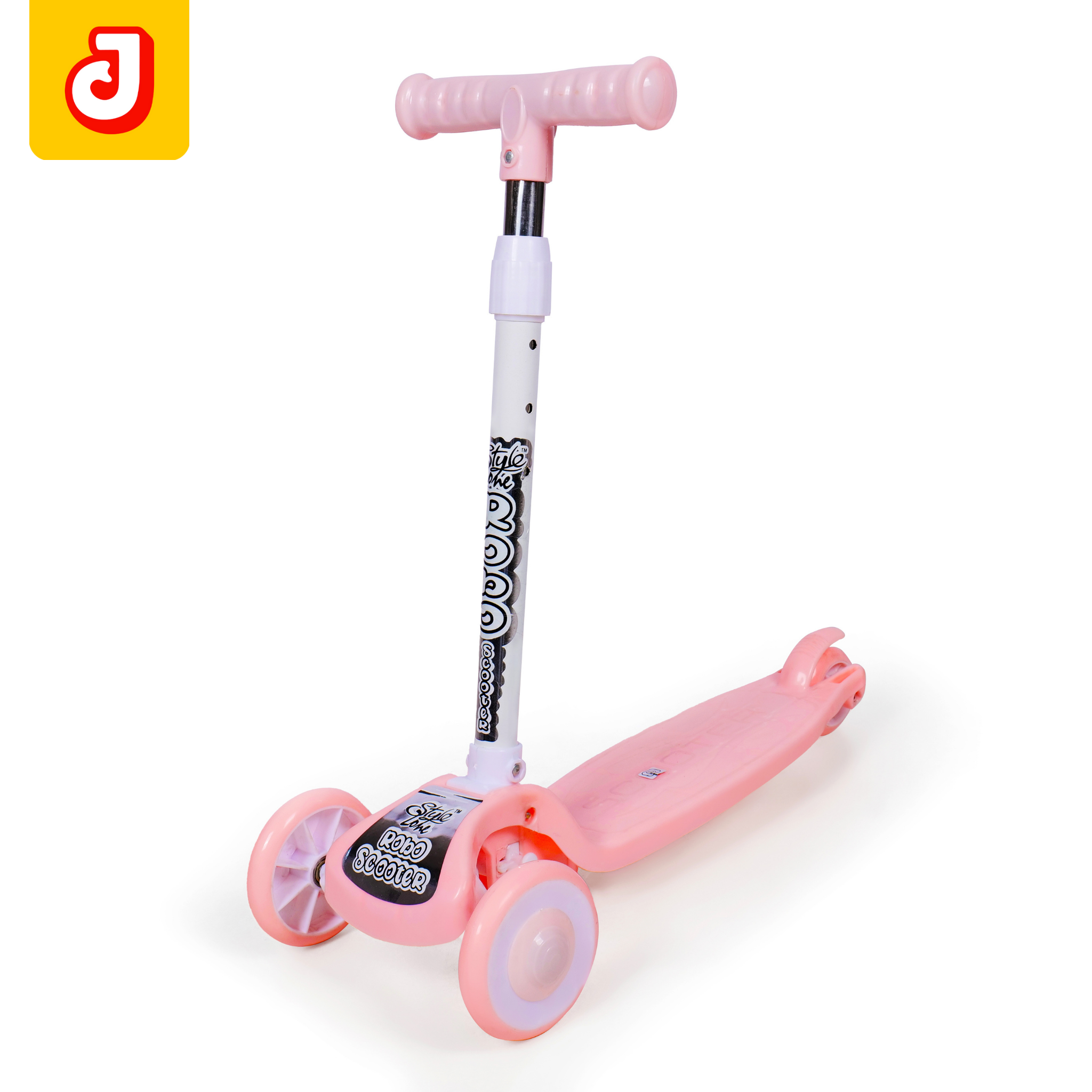 Jammbo Kick Scooter for Kids - Pink (Age 2-8)