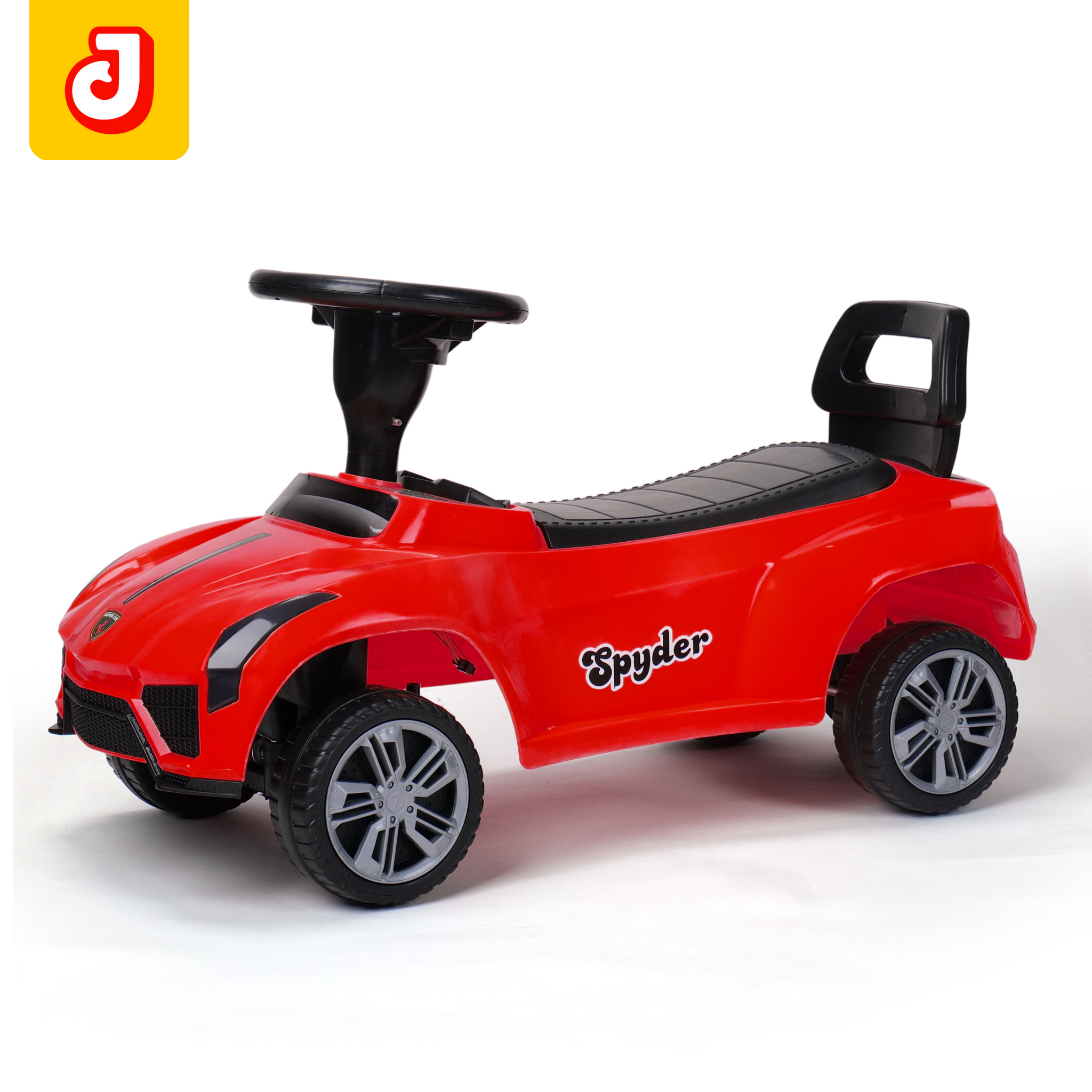 Jammbo Dash Kids Manual Car - Red (Age 2-5)