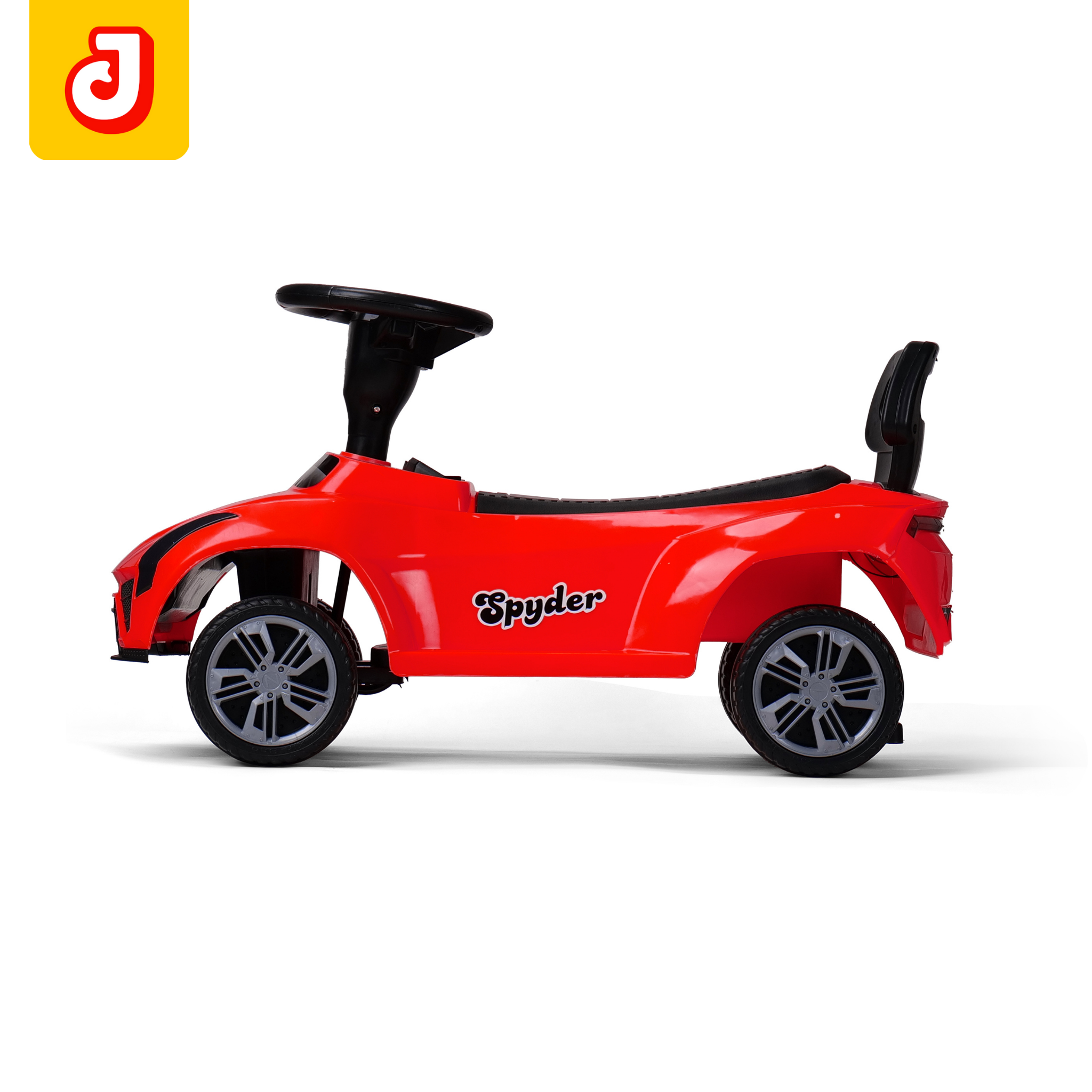 Jammbo Dash Kids Manual Car - Red (Age 2-5)