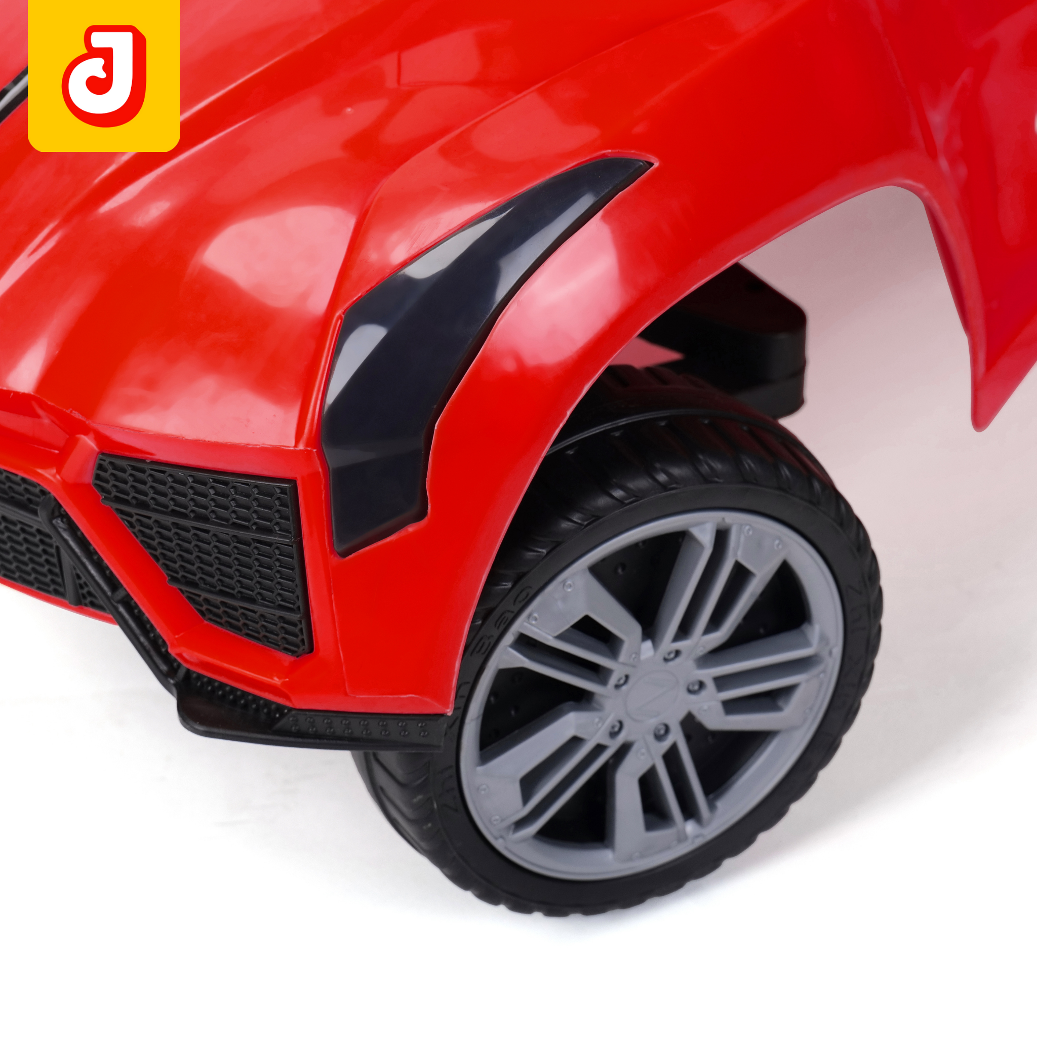 Jammbo Dash Kids Manual Car - Red (Age 2-5)