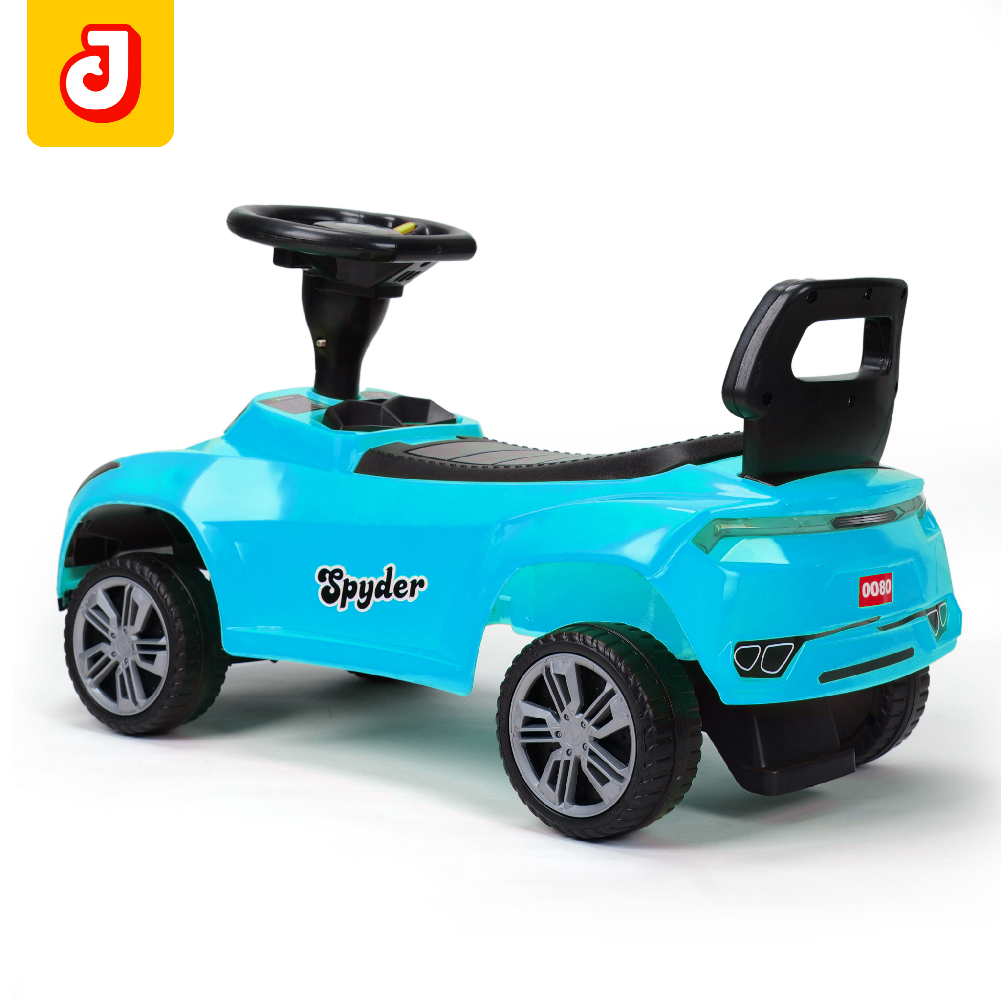 Jammbo Dash Kids Manual Car - Blue(Age 2-5)