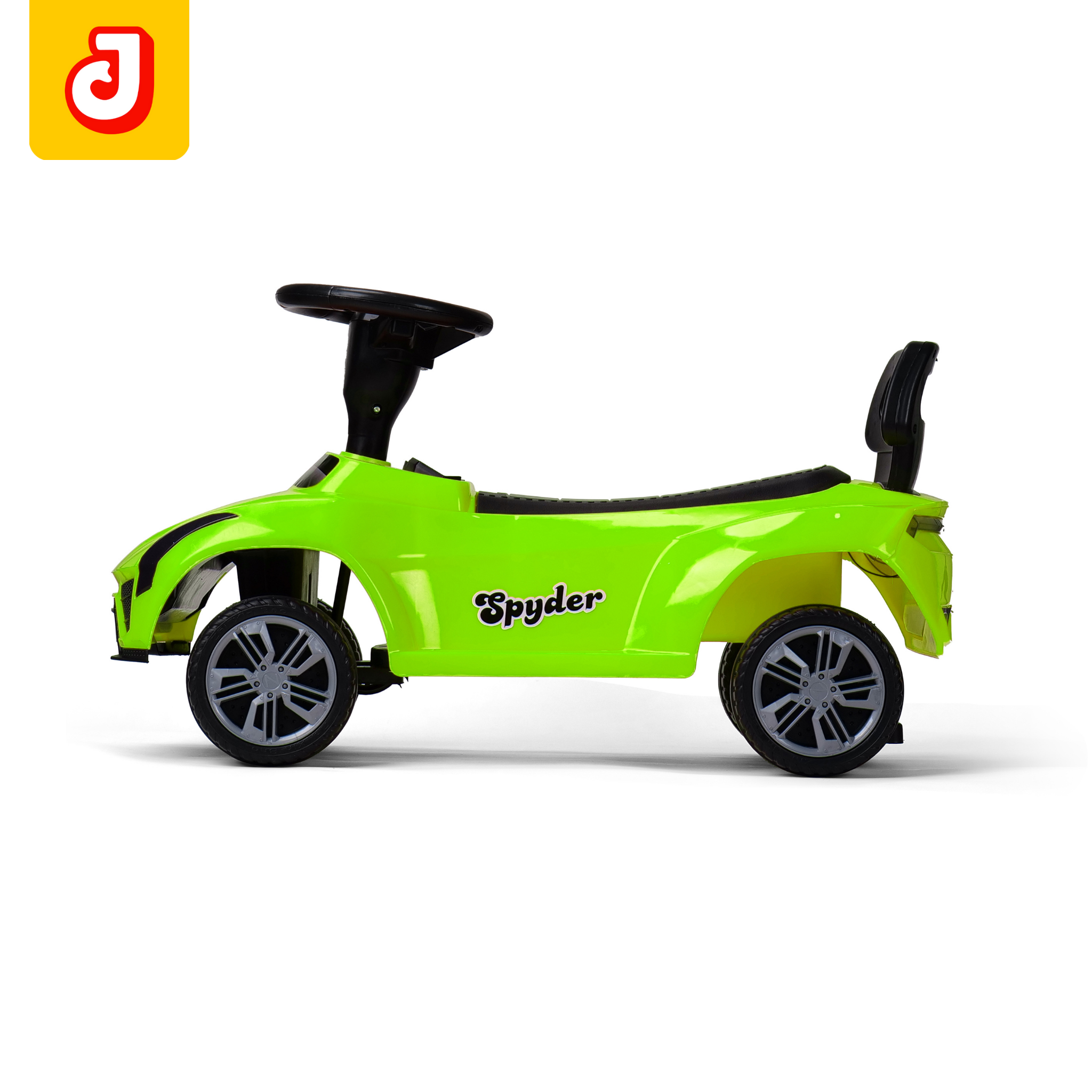 Jammbo Dash Kids Manual Car - Green (Age 2-5)