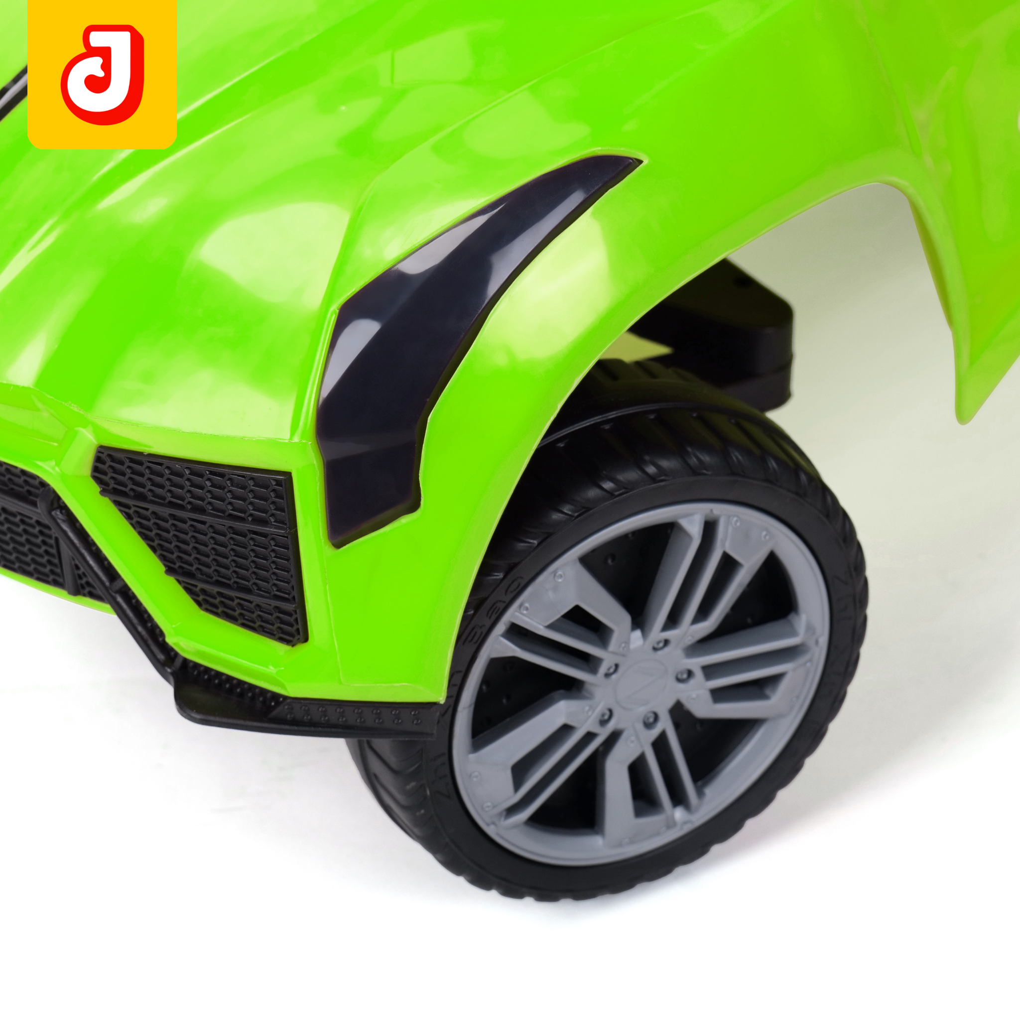 Jammbo Dash Kids Manual Car - Green (Age 2-5)