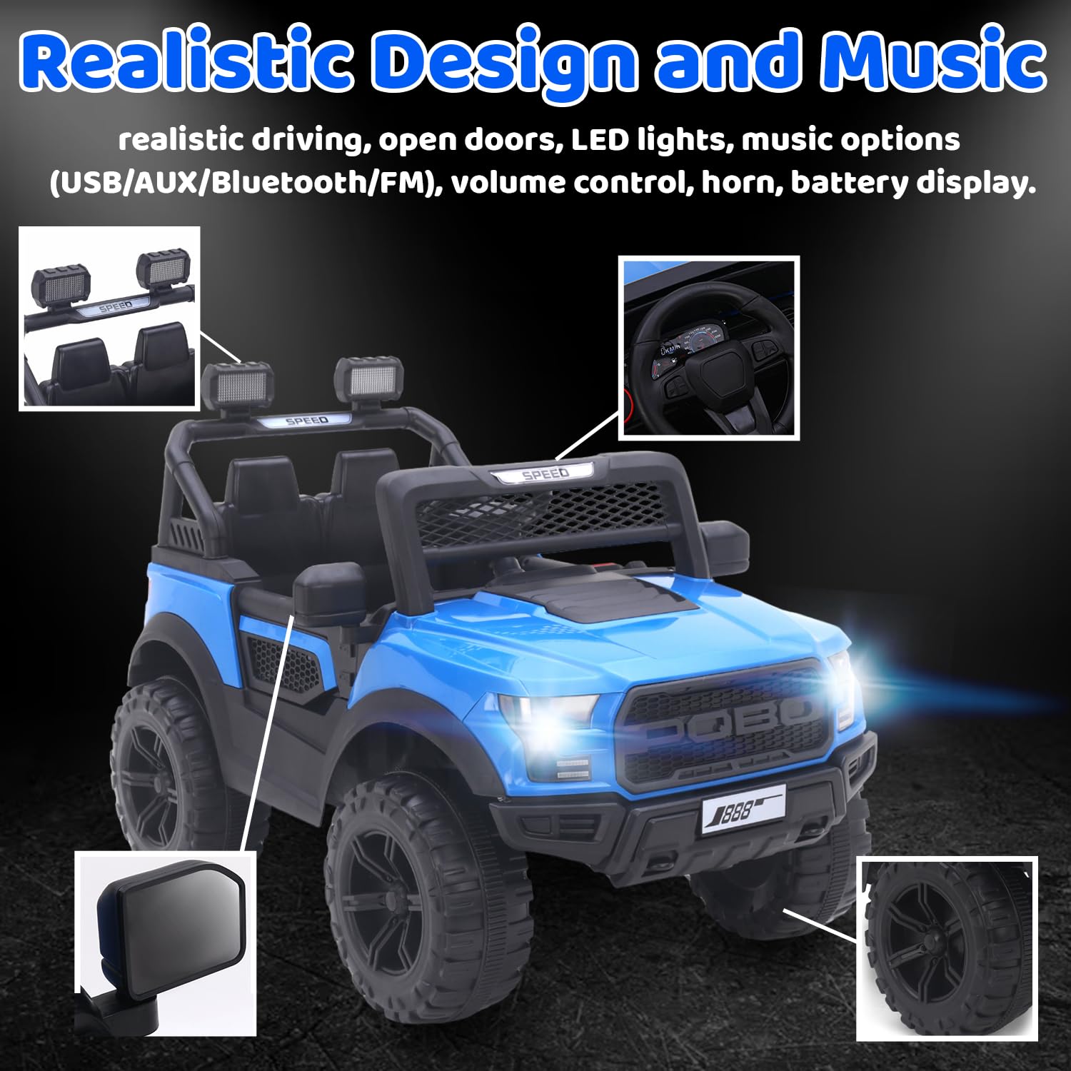 Pobo - Blue (Age 2-8)