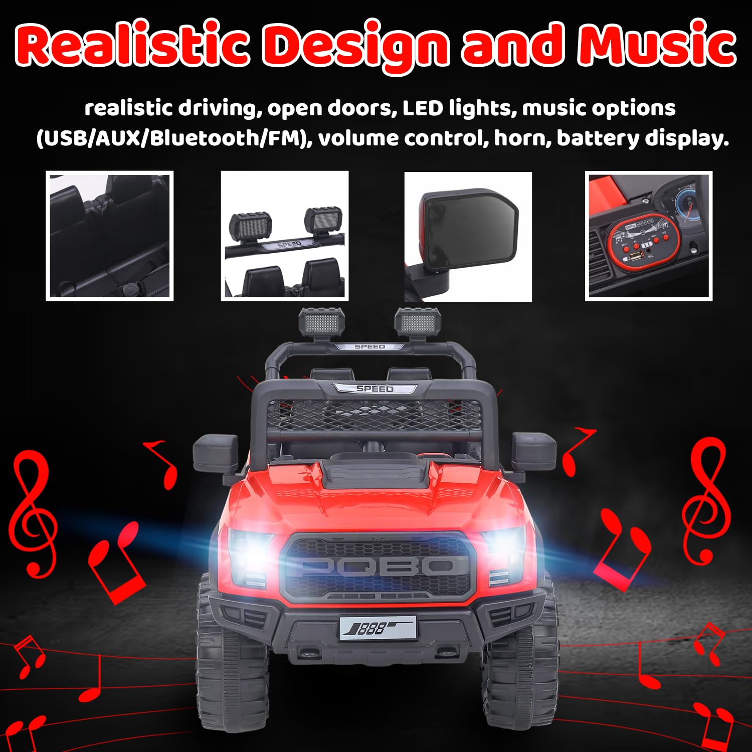 Pobo - Red (Age 2-8)