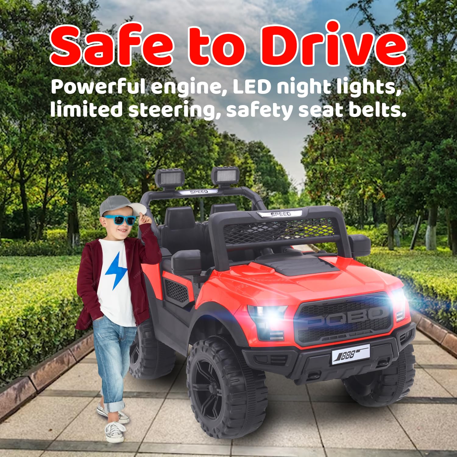 Pobo - Red (Age 2-8)