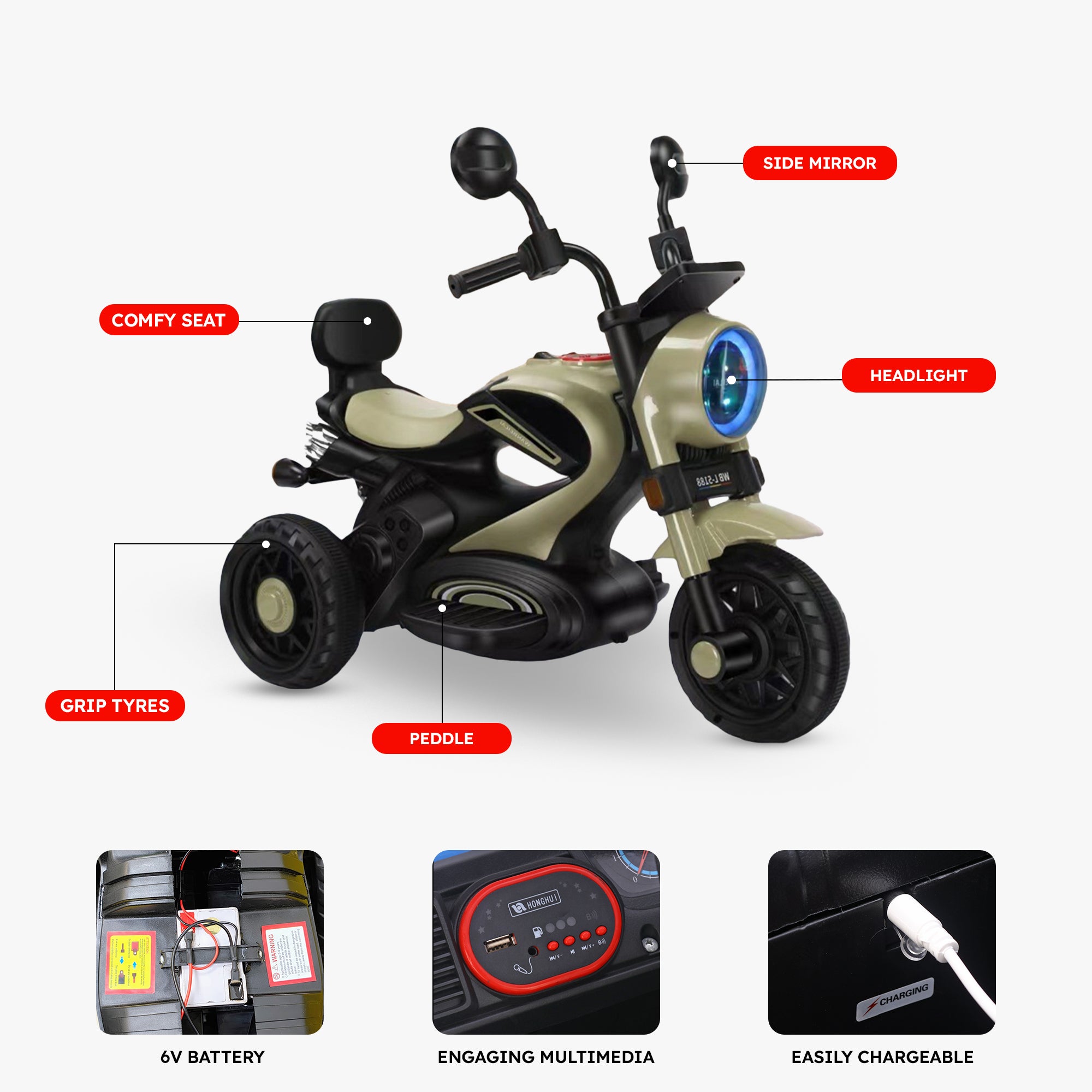 Super Harley - Golden (Age 1-5)