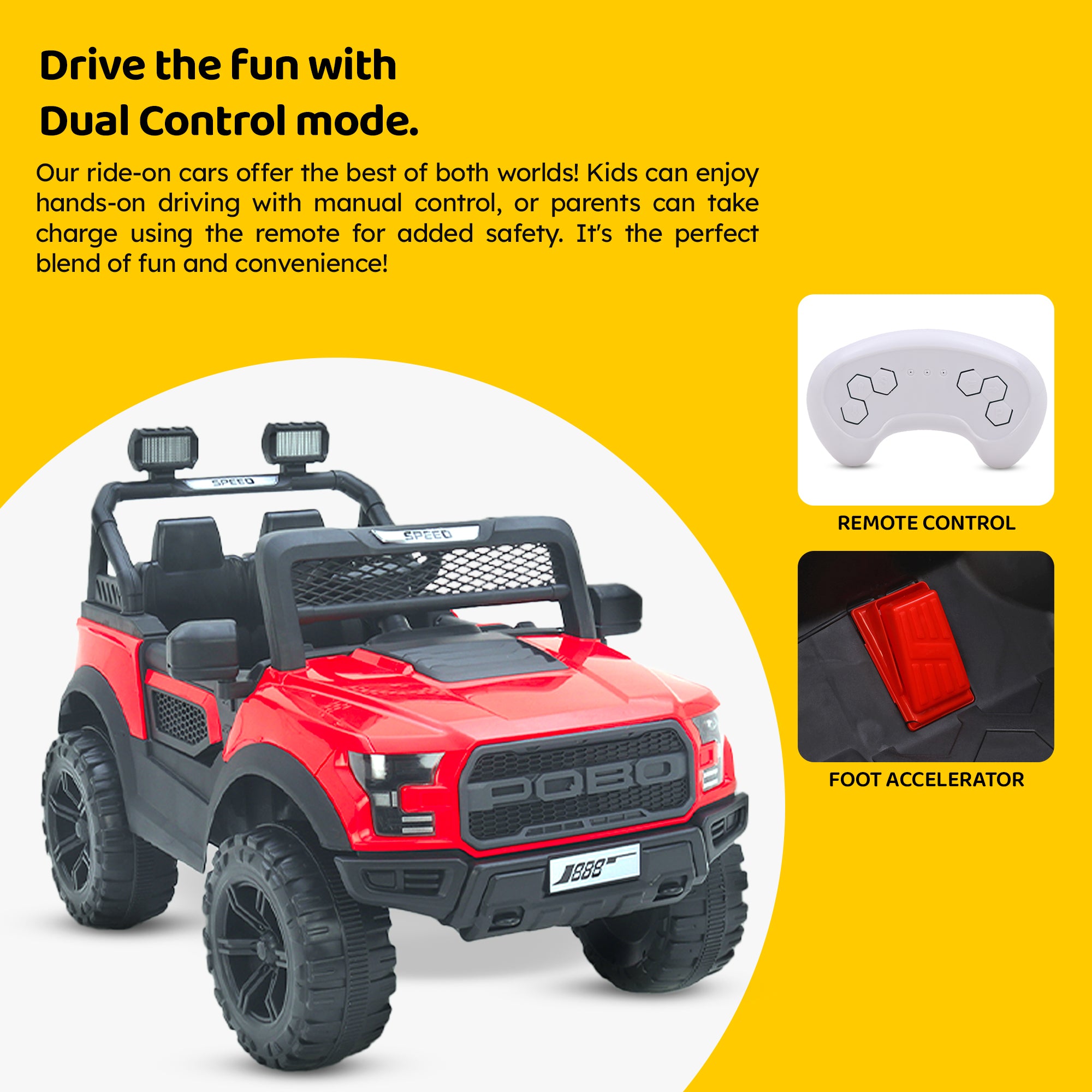 Pobo - Red (Age 2-8)