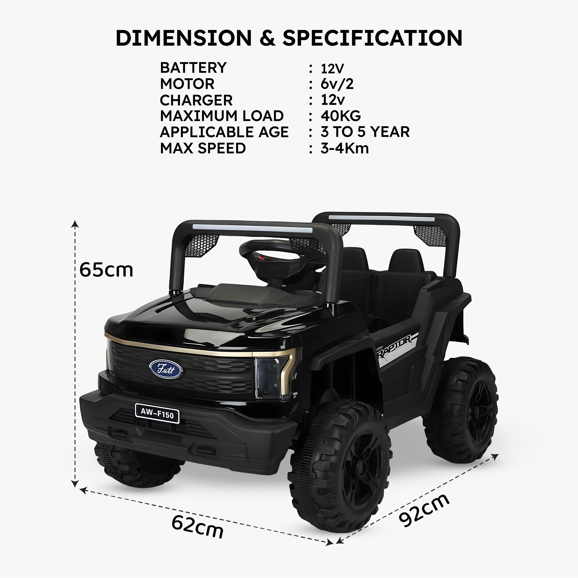 X1 - Black (Age 2-8)