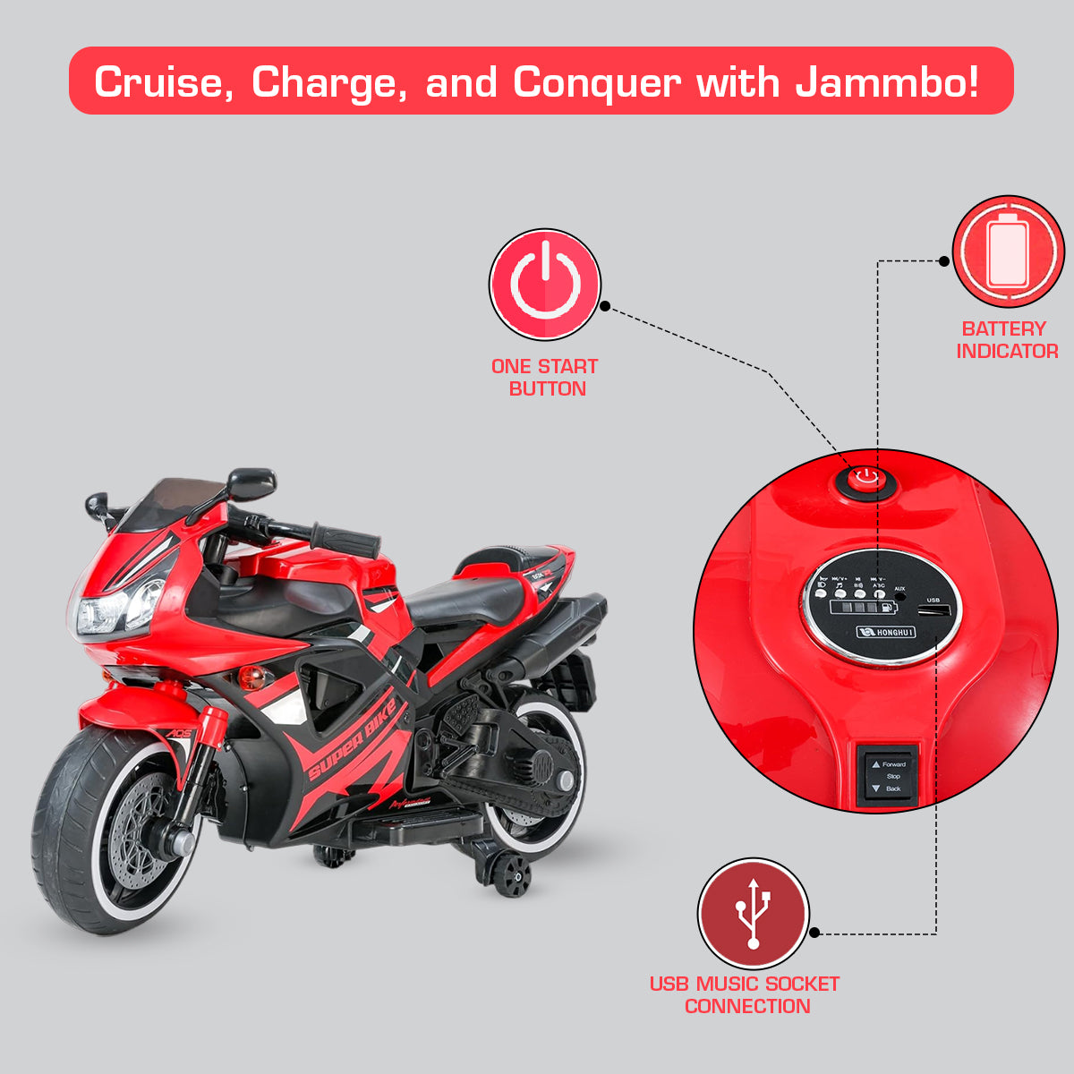 Jammbo V10 (Red)