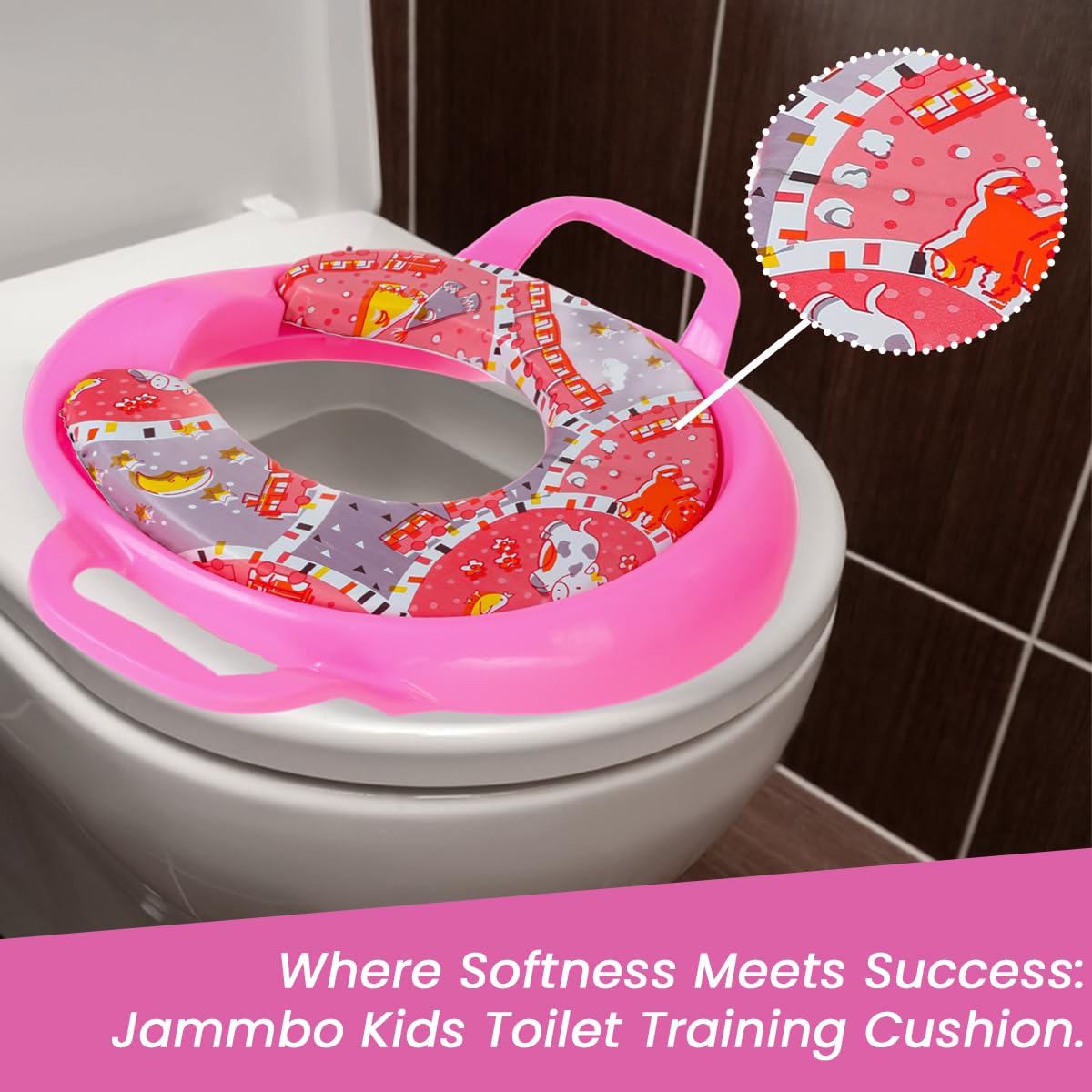 Jammbo Kids Toilet Training Cover Durable Potty Trainer