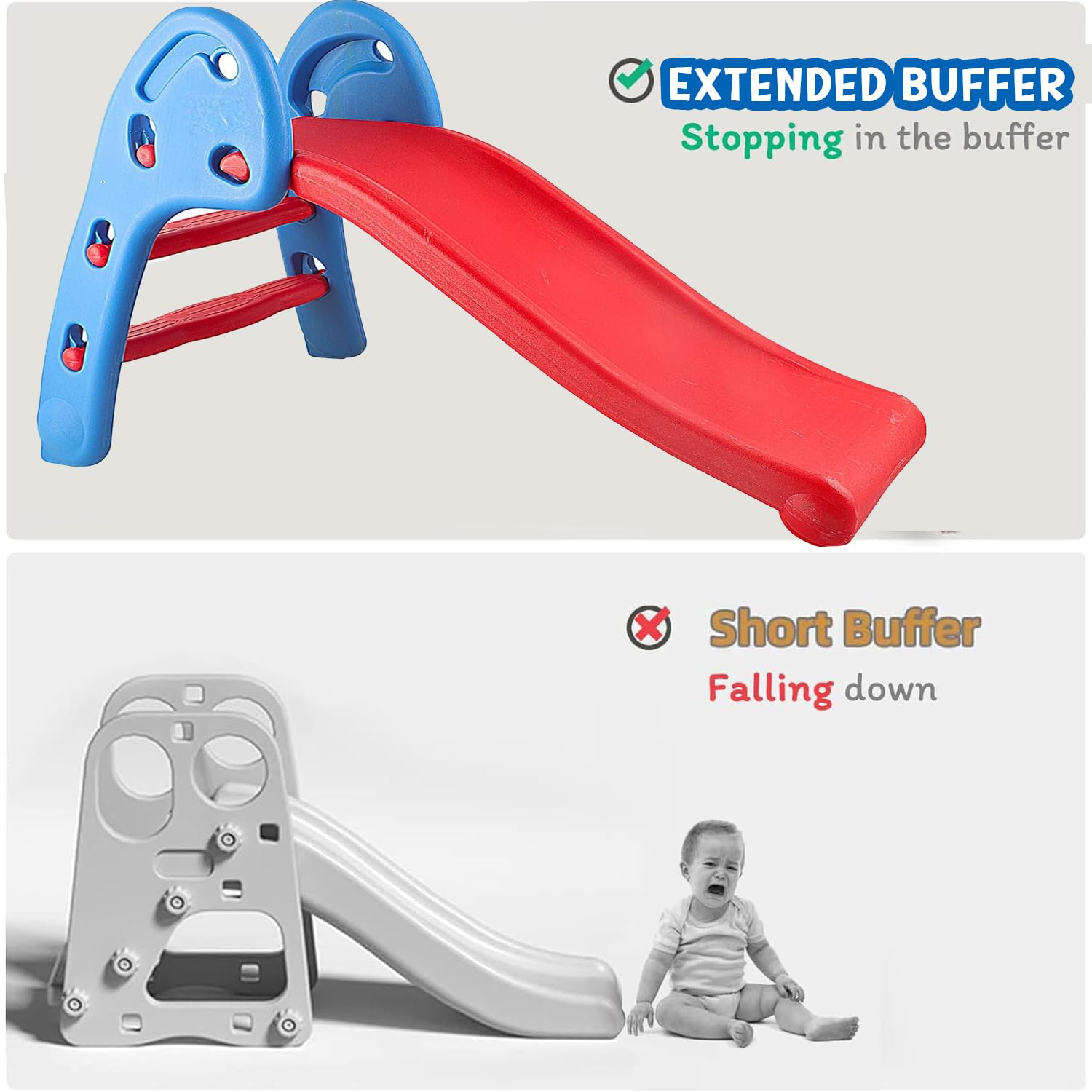 Jammbo Fun-Filled Garden Slide for Kids (Medium)