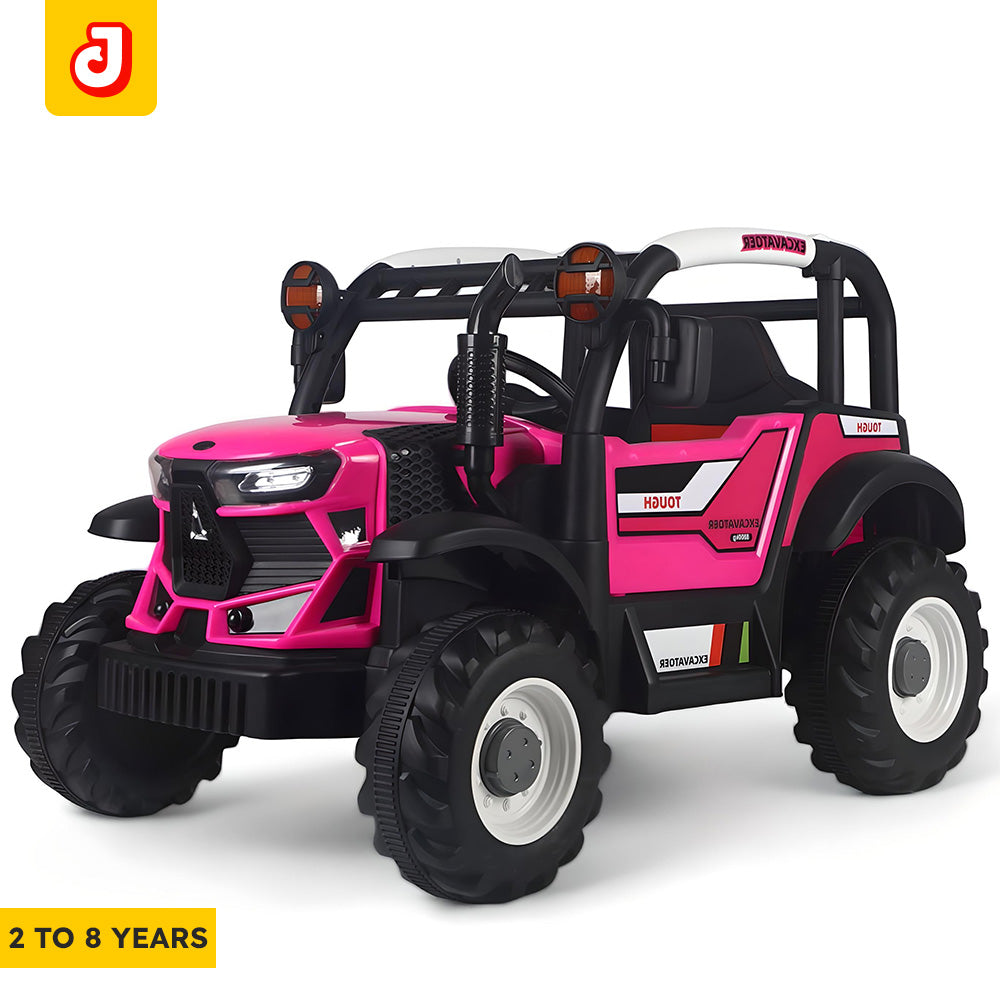 Tractor - Pink (Age 2-8)