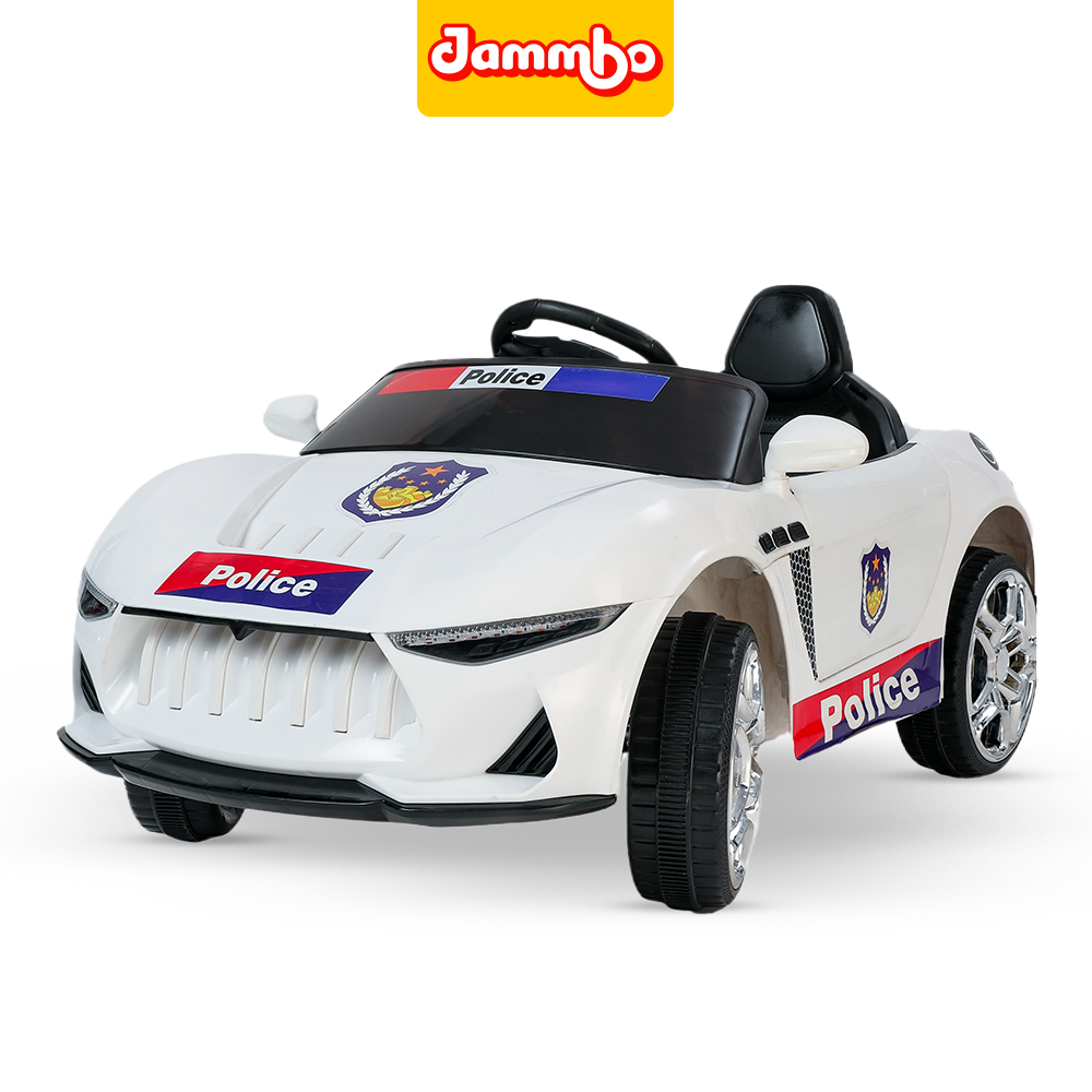 Jammbo Police Car - White