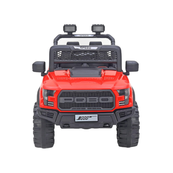 Jammbo POBO Battery Operated Premium Jeep for Kids- Red