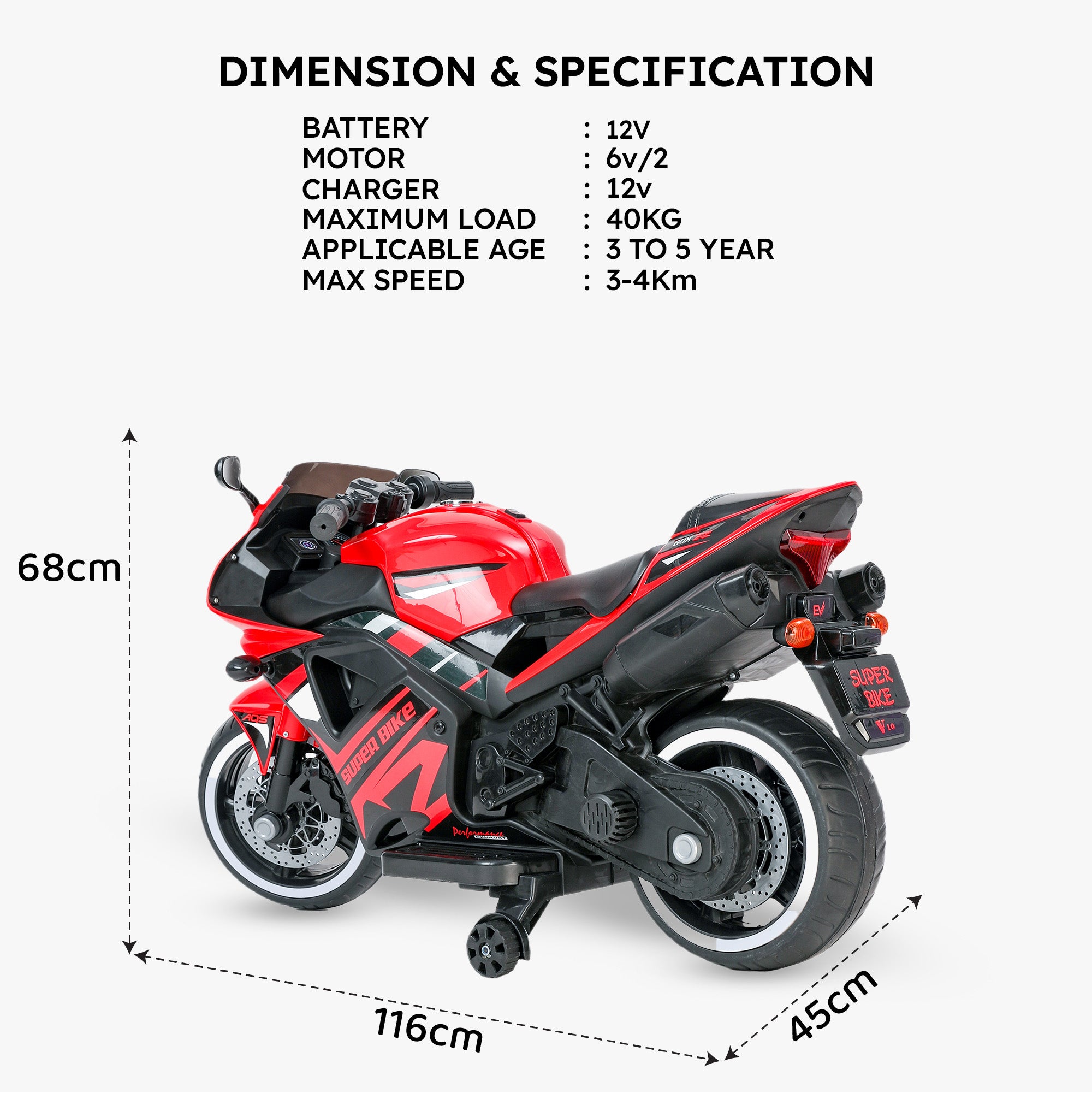 Jammbo V10 (Red)