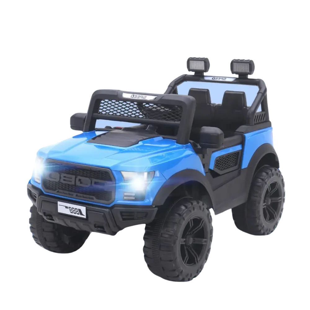 Jammbo POBO Battery Operated Premium Jeep for Kids- Blue